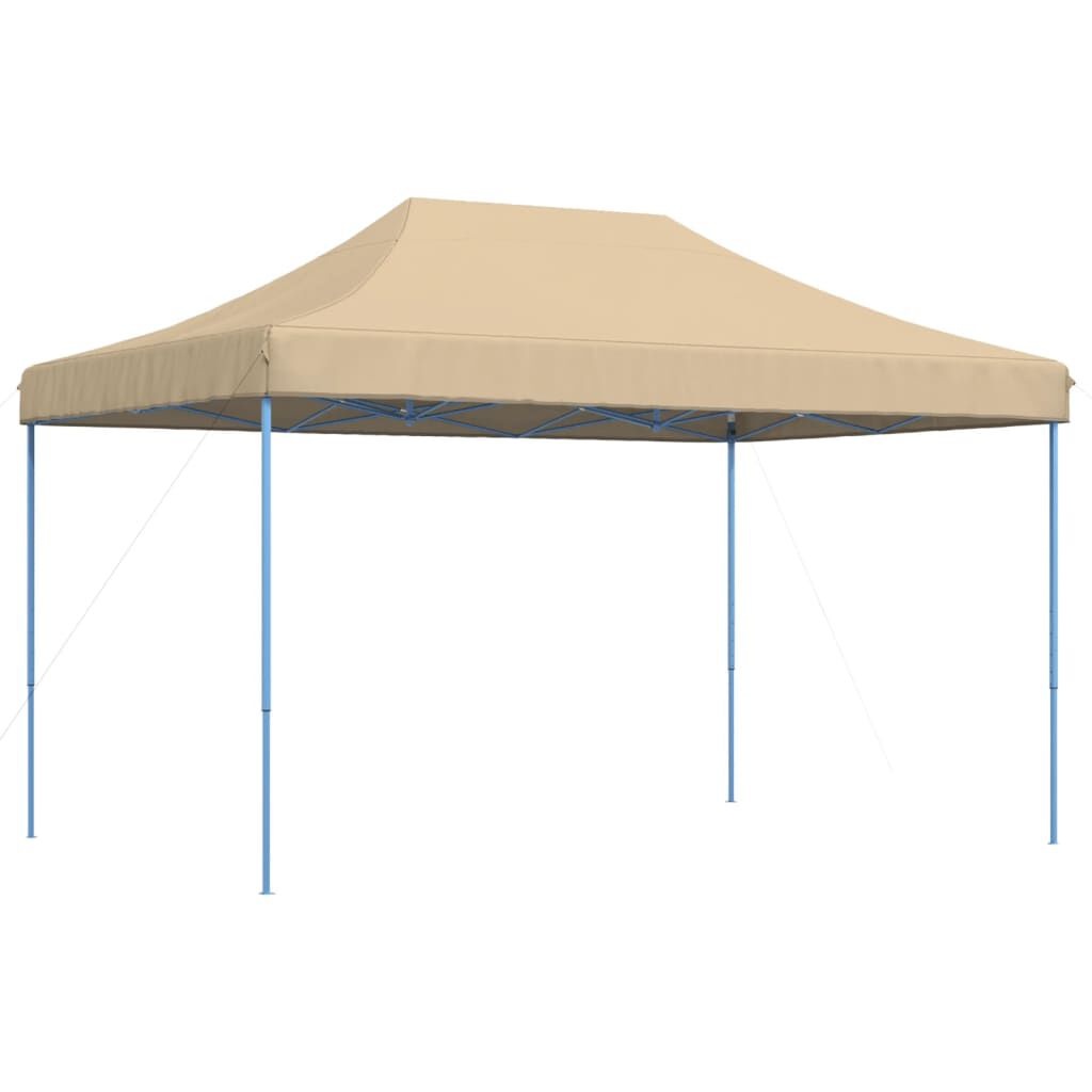 Partytent Pop-Up 440x292cm Beige - 55% Korting! (Scheurtjes)