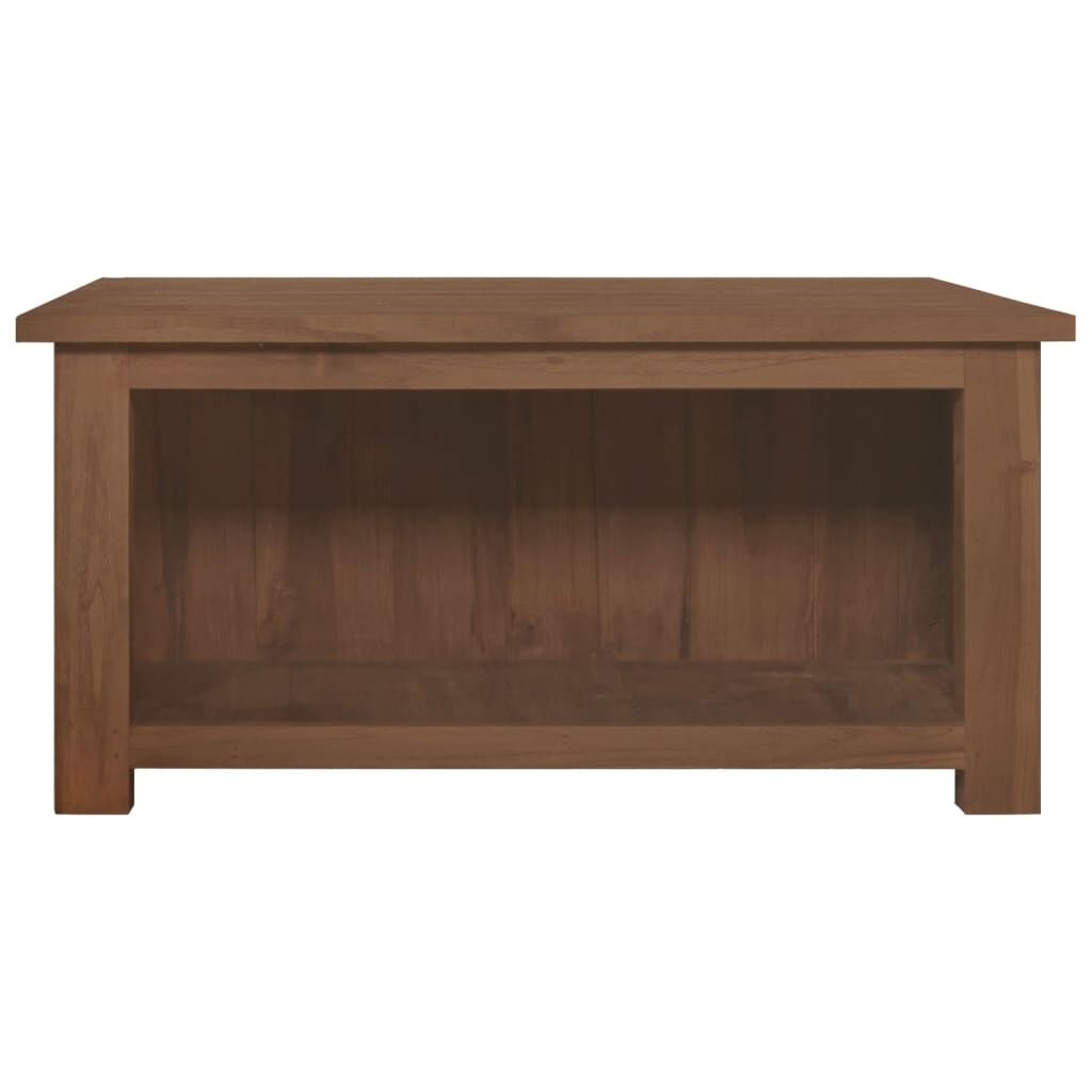 Teakhouten Salontafel 68x68 - 35% Korting! Massief & Uniek
