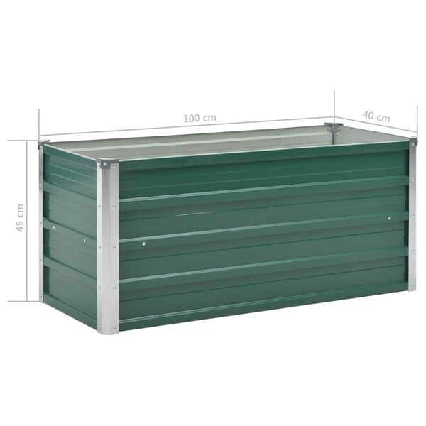 VidaXL Plantenbak Verhoogd Groen 100x40 -60%! (Deuk)