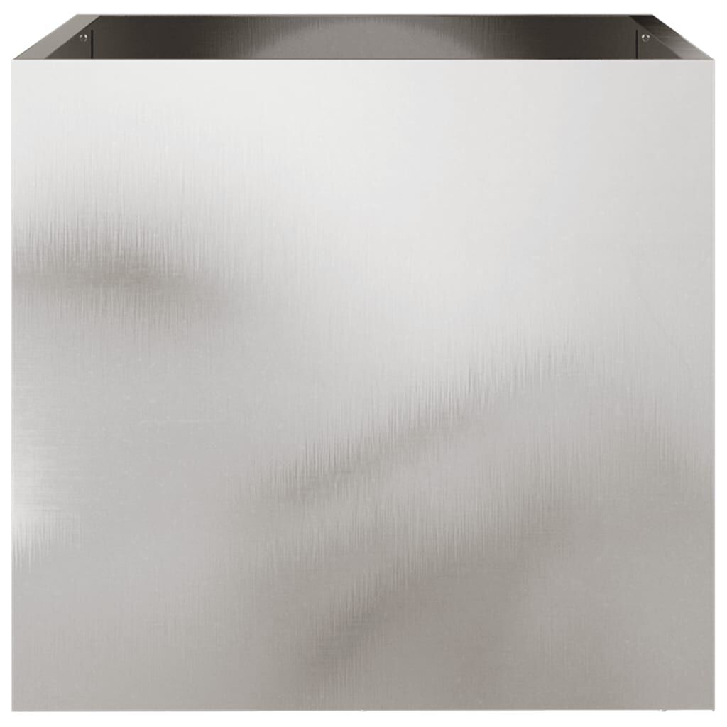 VidaXL Plantenbak RVS 42cm Zilver - 35% Korting!