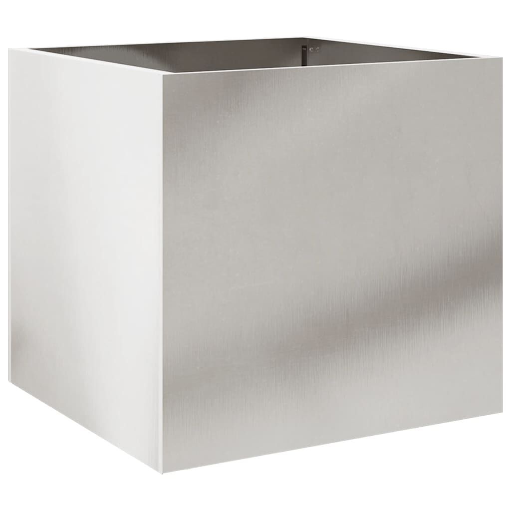 VidaXL Plantenbak RVS 42cm Zilver - 35% Korting!