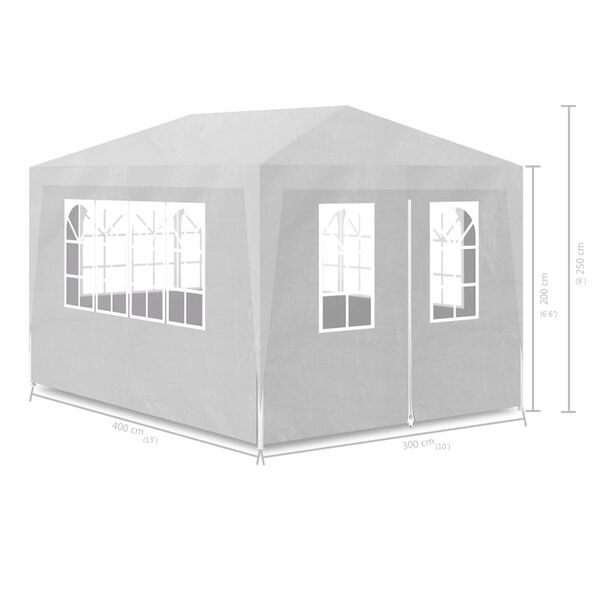 Partytent 3x4m Wit - Zo Goed Als Nieuw! 35% Korting!