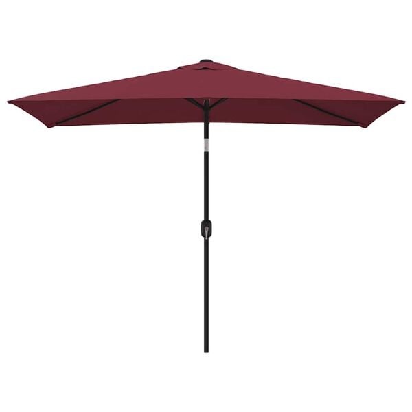 vidaXL Parasol Bordeauxrood 300x200cm - 35% Korting!