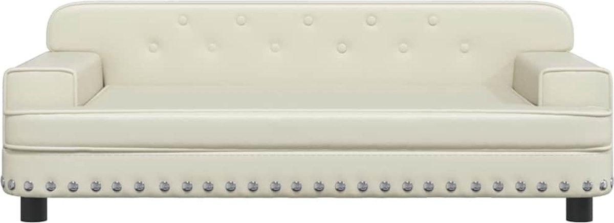 VidaXL Hondenmand Crème 90x53cm - Kunstleer - 35% Korting!