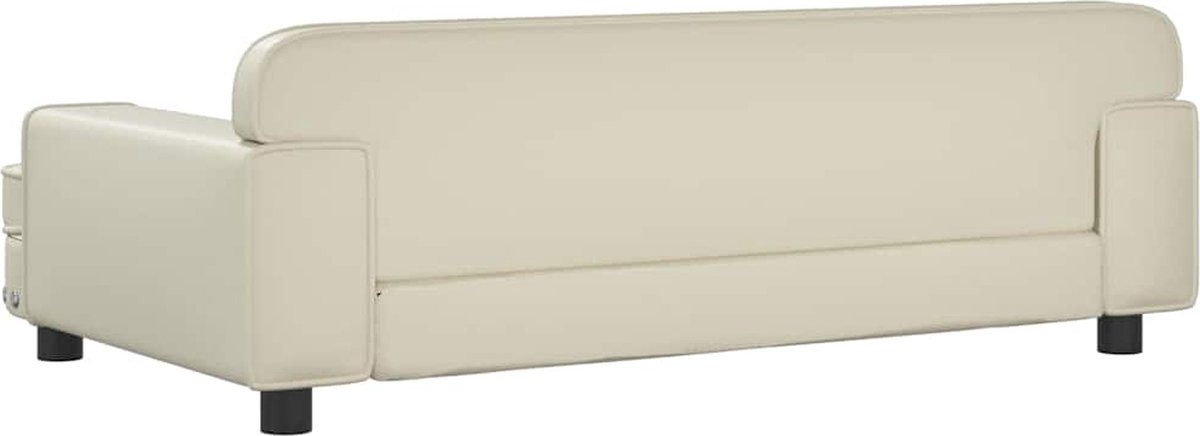 VidaXL Hondenmand Crème 90x53cm - Kunstleer - 35% Korting!
