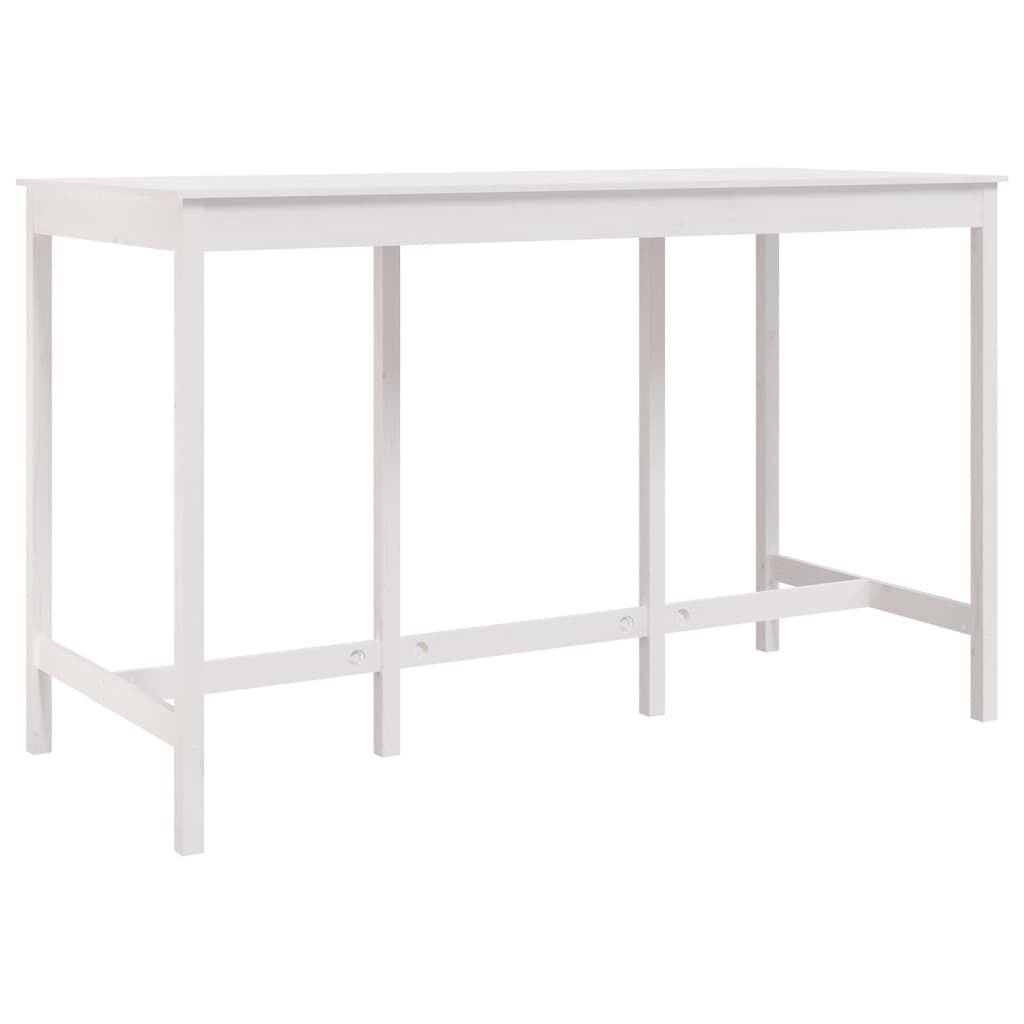 B-Keuze Bartafel Grenenhout Wit 180cm -50%! Wees snel!