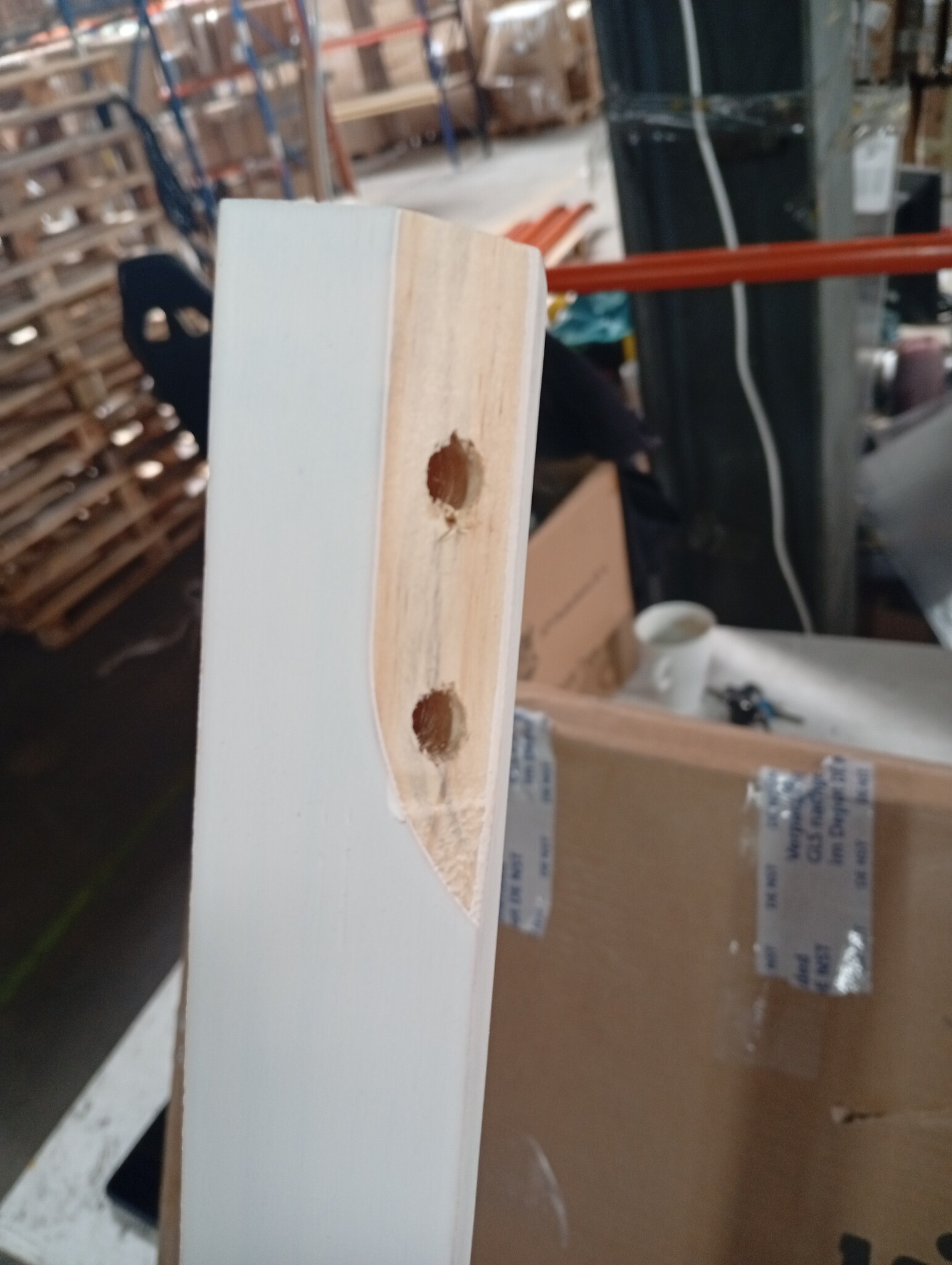 B-Keuze Bartafel Grenenhout Wit 180cm -50%! Wees snel!