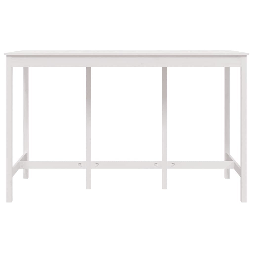 B-Keuze Bartafel Grenenhout Wit 180cm -50%! Wees snel!