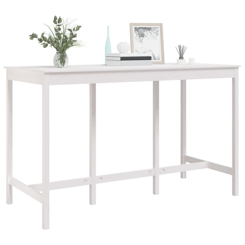 B-Keuze Bartafel Grenenhout Wit 180cm -50%! Wees snel!