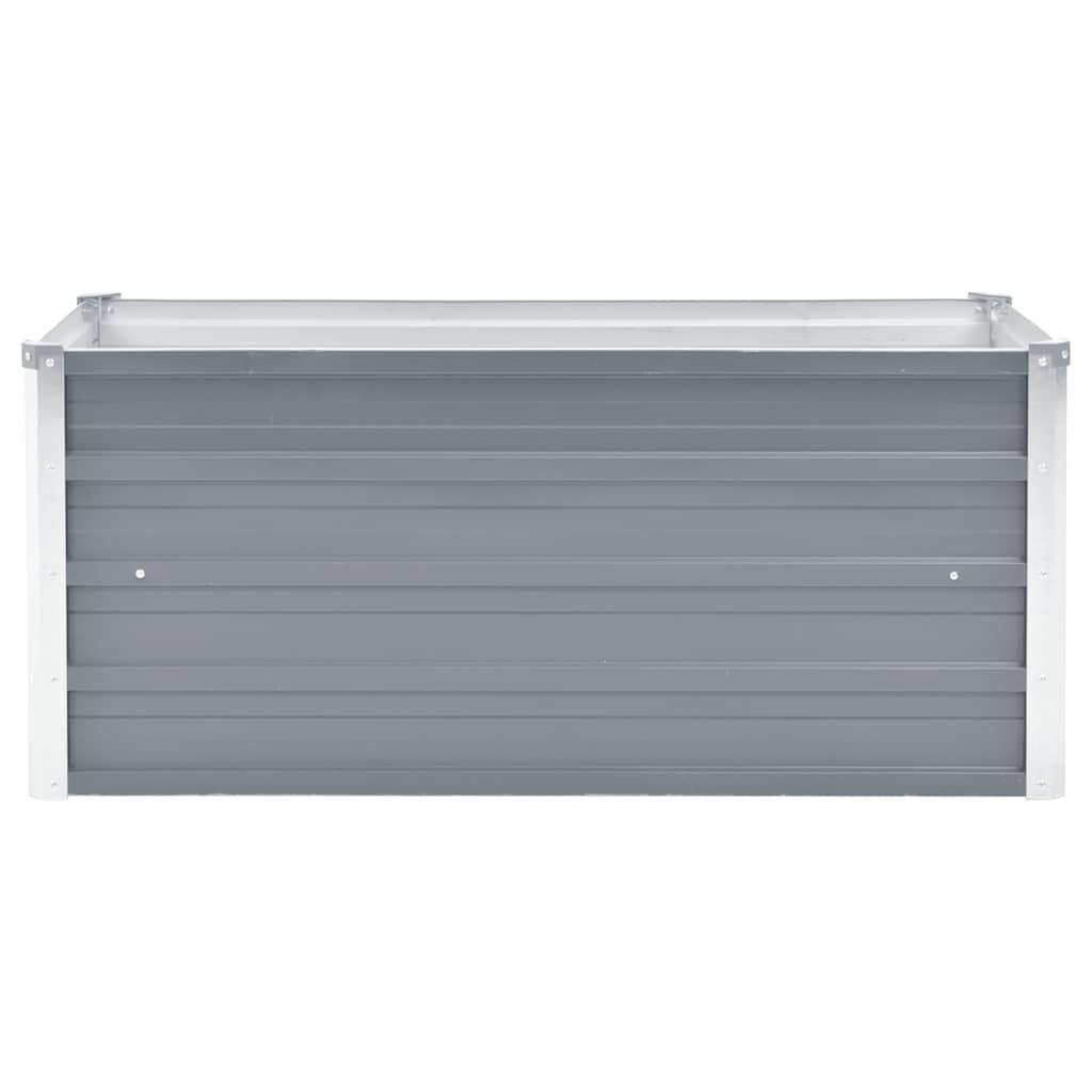 VidaXL Verhoogde Plantenbak 100x40x45cm Grijs - 35% Korting!