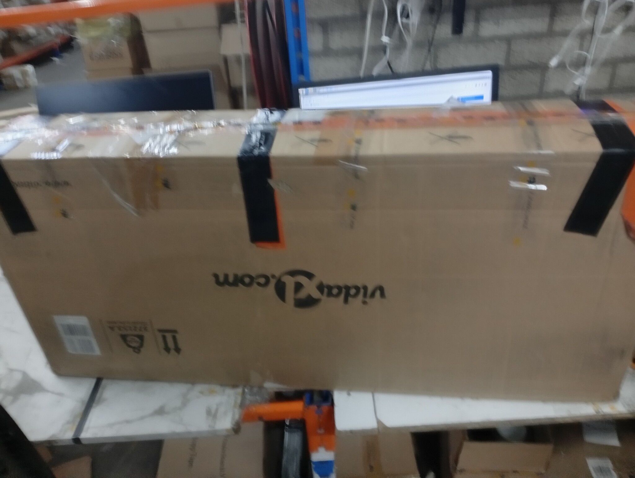Bankje met Rugleuning Zwart Kunstleer - 60% Korting!