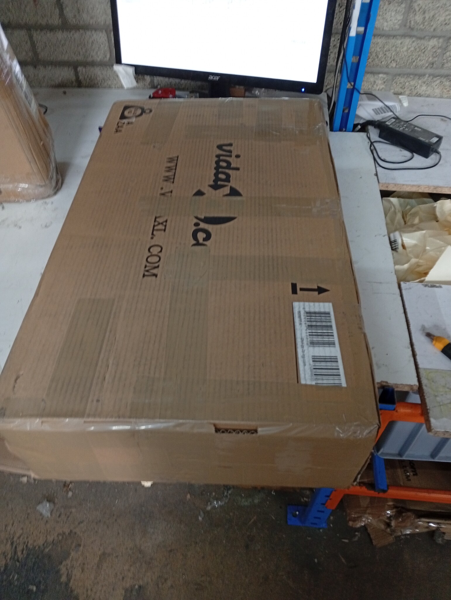 vidaXL Tuinbank Grijs Grenenhout - 60% Korting!
