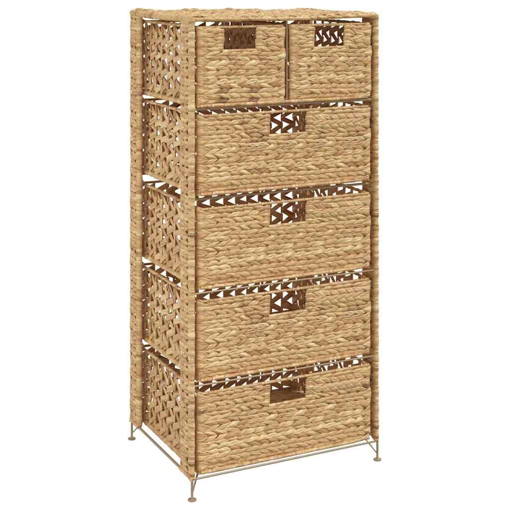 VidaXL Opbergset met 6 Manden Waterhyacint - 35% Korting!