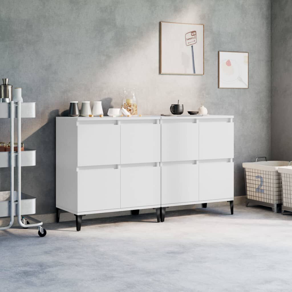vidaXL Dressoirs (2 st.) Wit - 35% Korting! Zo Goed Als Nieuw