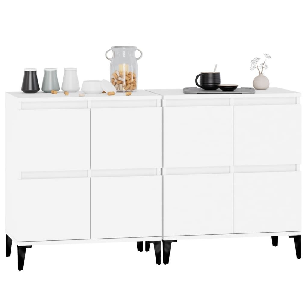 vidaXL Dressoirs (2 st.) Wit - 35% Korting! Zo Goed Als Nieuw