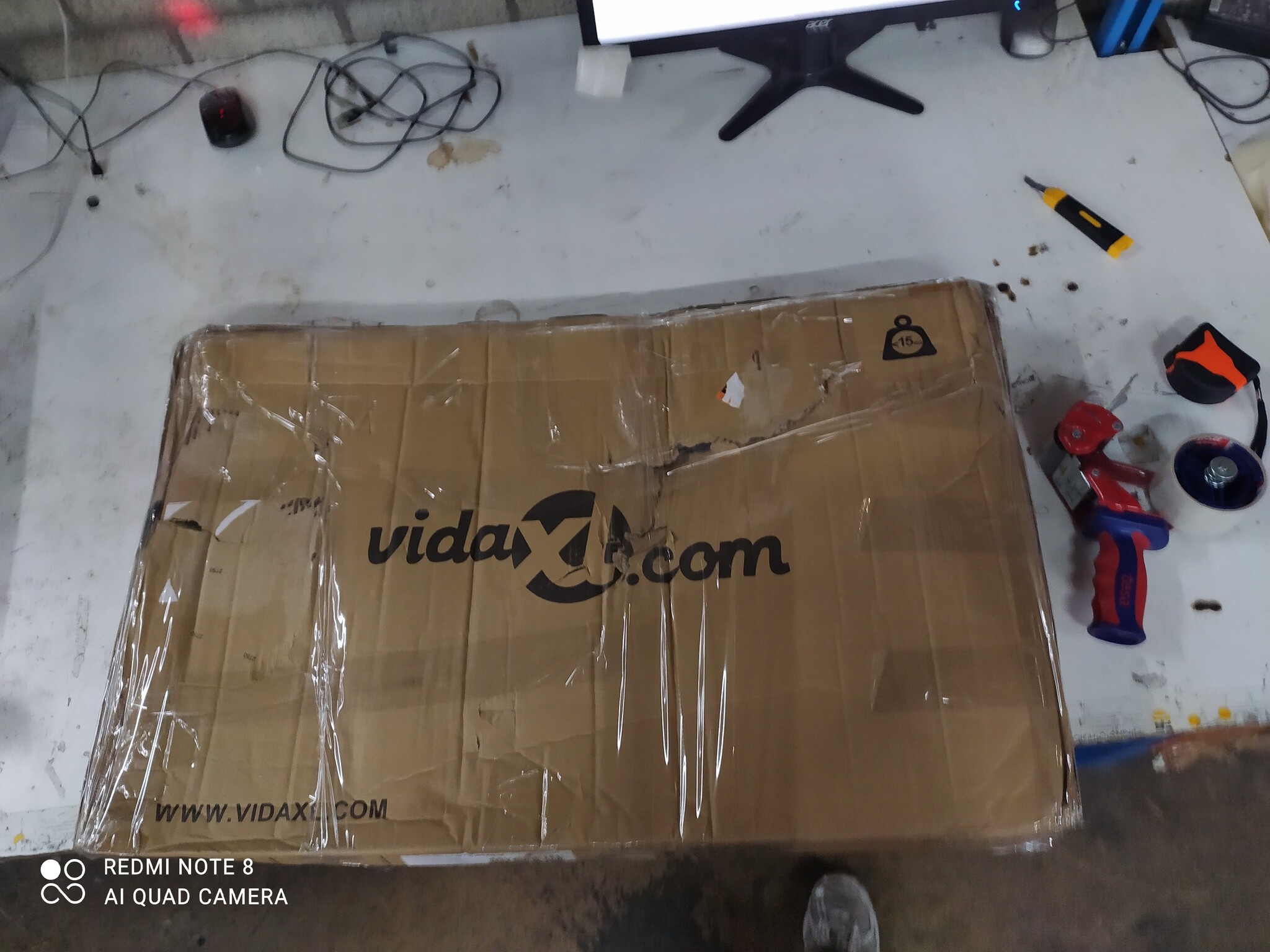 VidaXL Deurluifel Grijs 150cm - 60% Korting!