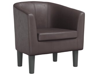 Kuipstoel Kunstleer Bruin - 35% Korting! Stijlvol & Comfortabel