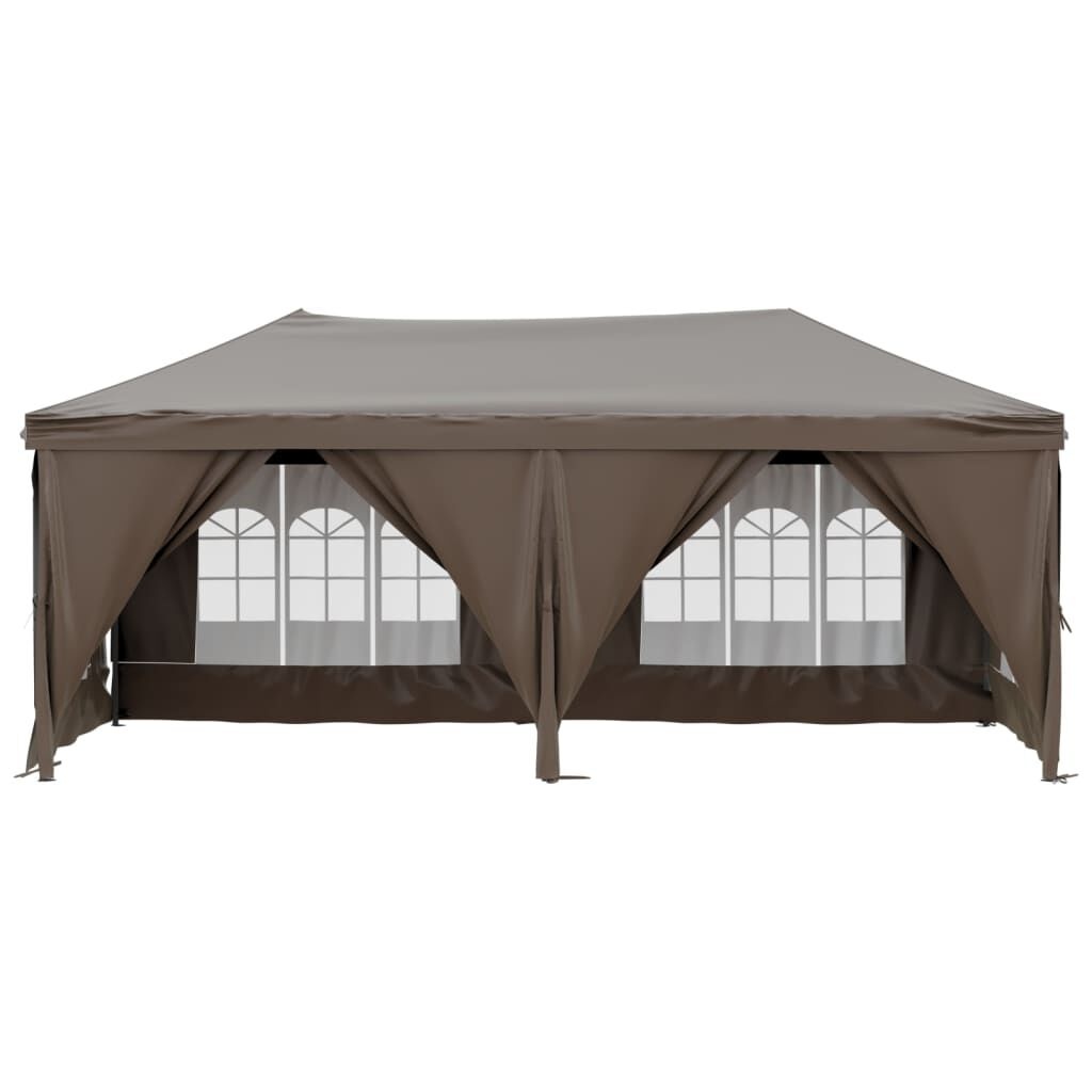 Partytent 3x6m Taupe inklapbaar - 55% Korting! (Retour)