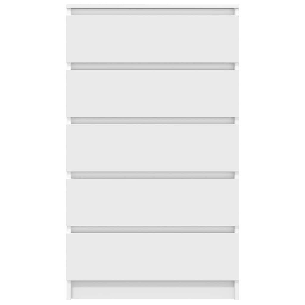 vidaXL Ladekast Wit 60x36x103cm - Retourmodel - 50% Korting!