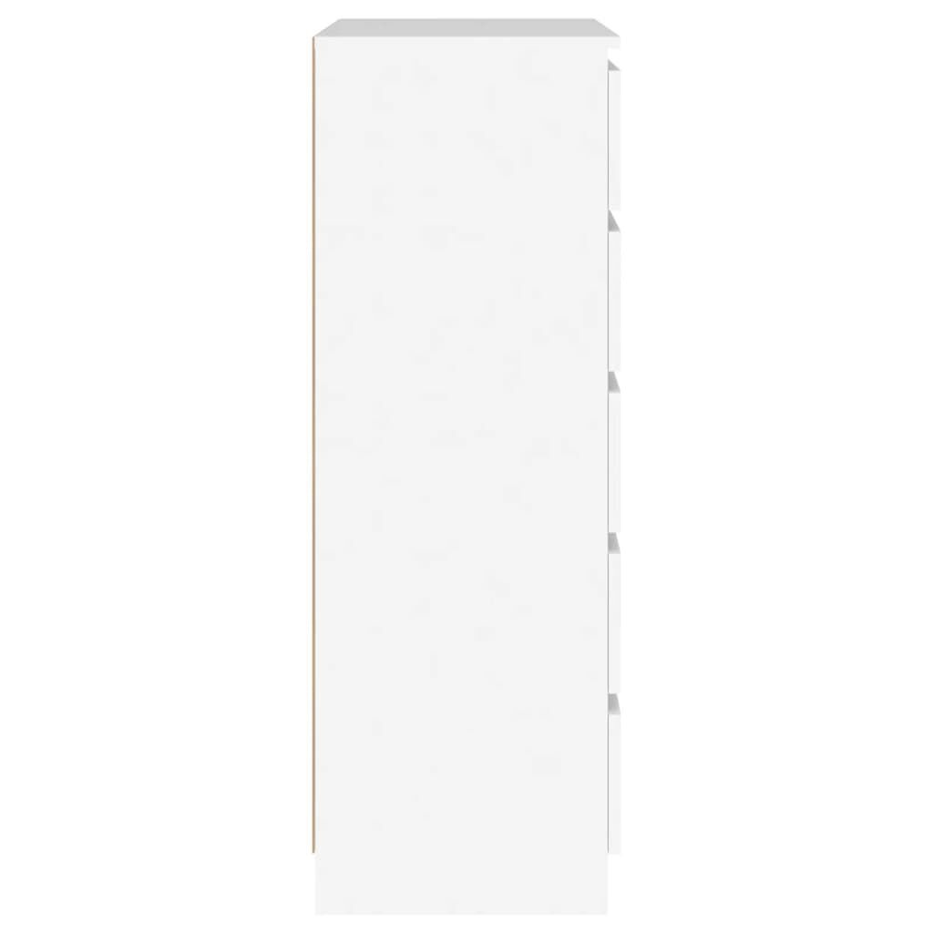 vidaXL Ladekast Wit 60x36x103cm - Retourmodel - 50% Korting!