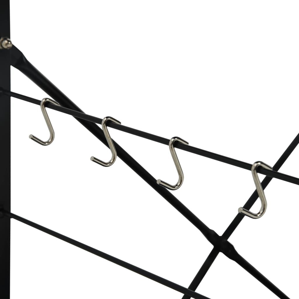 vidaXL Magnetronkast Zwart/Eiken - 60% Korting!