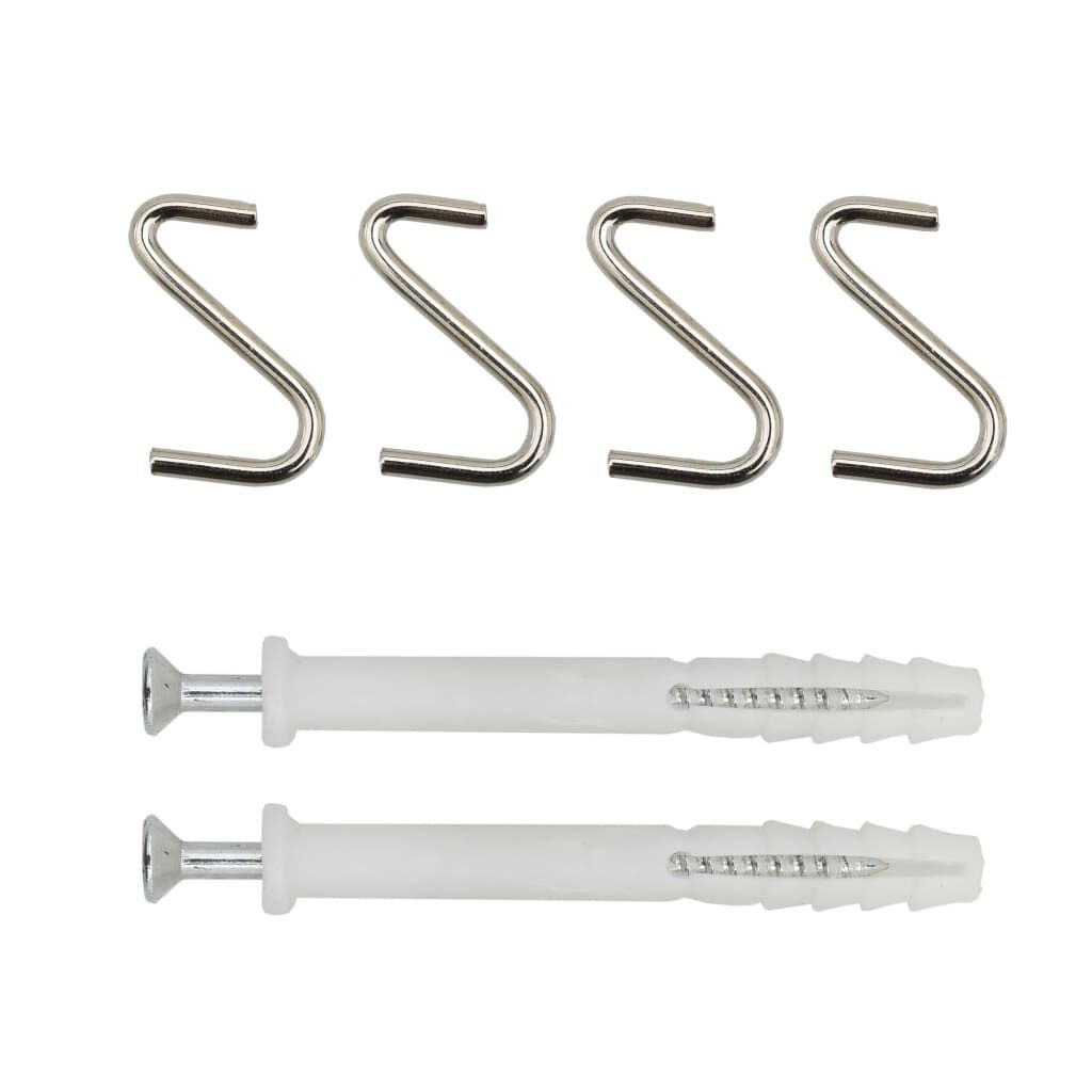 vidaXL Magnetronkast Zwart/Eiken - 60% Korting!