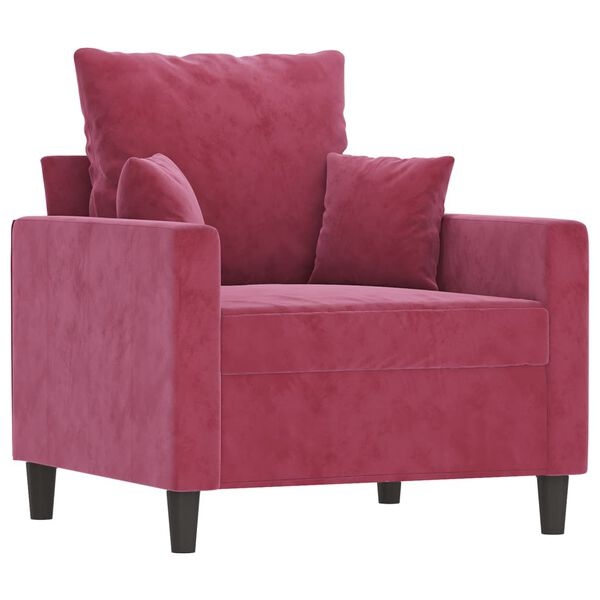 vidaXL Fauteuil Wijnrood - 35% Korting! Superdeal!