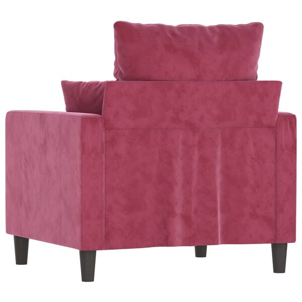 vidaXL Fauteuil Wijnrood - 35% Korting! Superdeal!