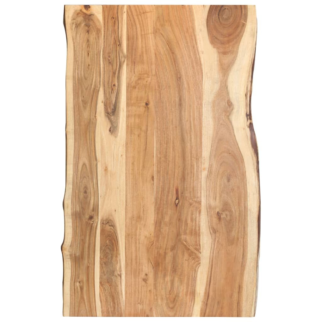 Acacia Tafelblad 100cm - Natuurlijke Rand - 35% Korting!