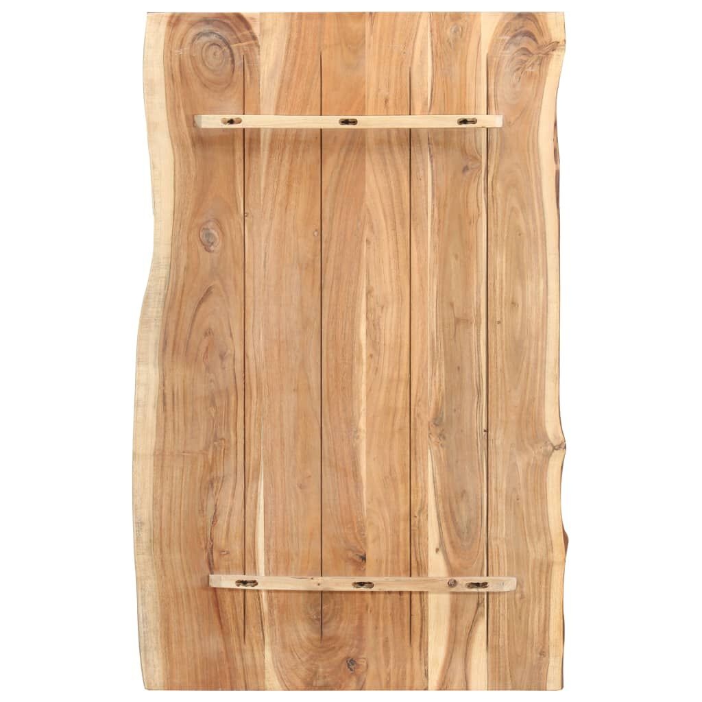 Acacia Tafelblad 100cm - Natuurlijke Rand - 35% Korting!