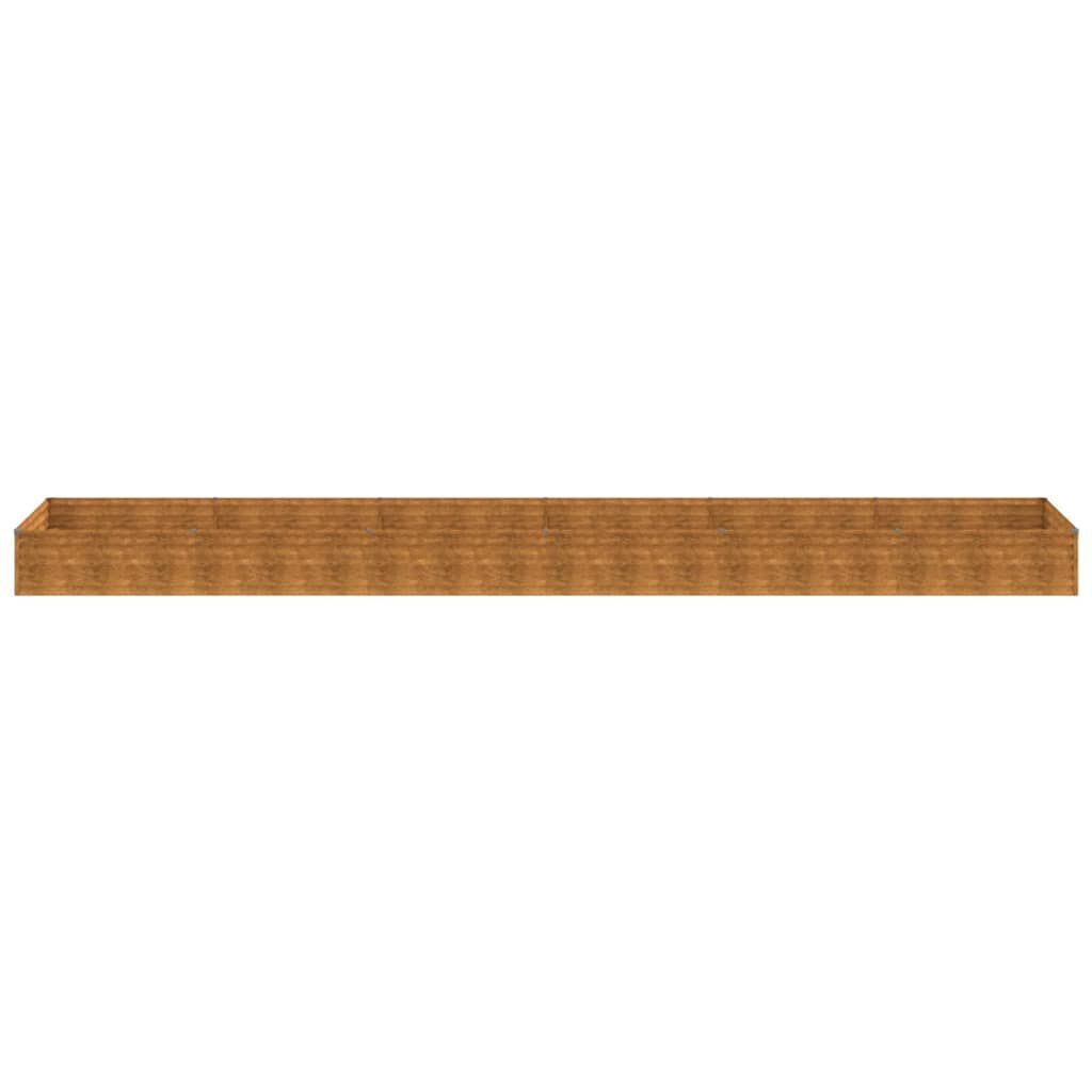 vidaXL Cortenstaal Plantenbak 579cm - 35% Korting!