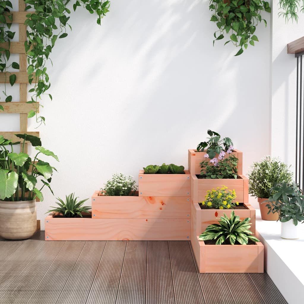 VidaXL Plantenbak Douglas Hout 4-Laags - 35% Korting!