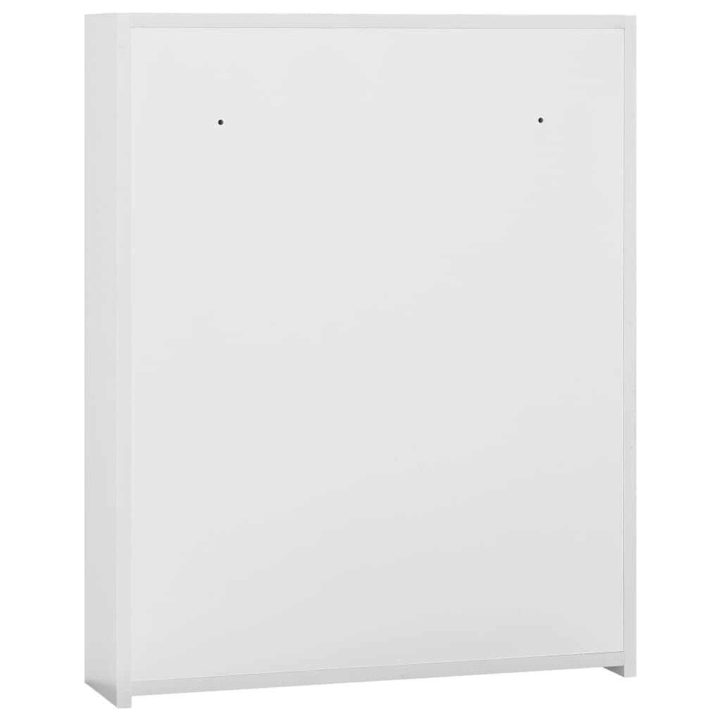vidaXL Spiegelkast Badkamer Wit 60cm - 35% Korting!