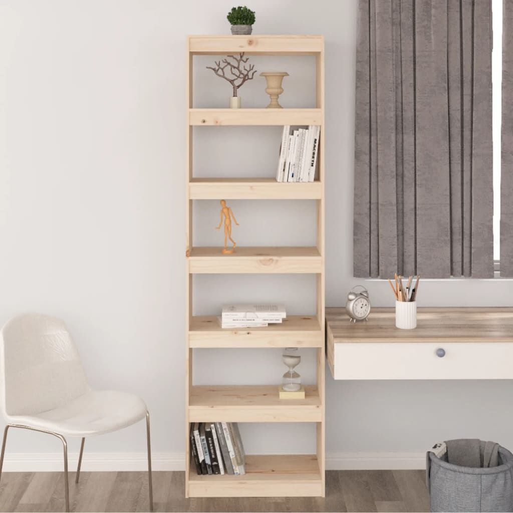 Boekenkast/Kamerscherm Grenenhout 60cm - 35% Korting!
