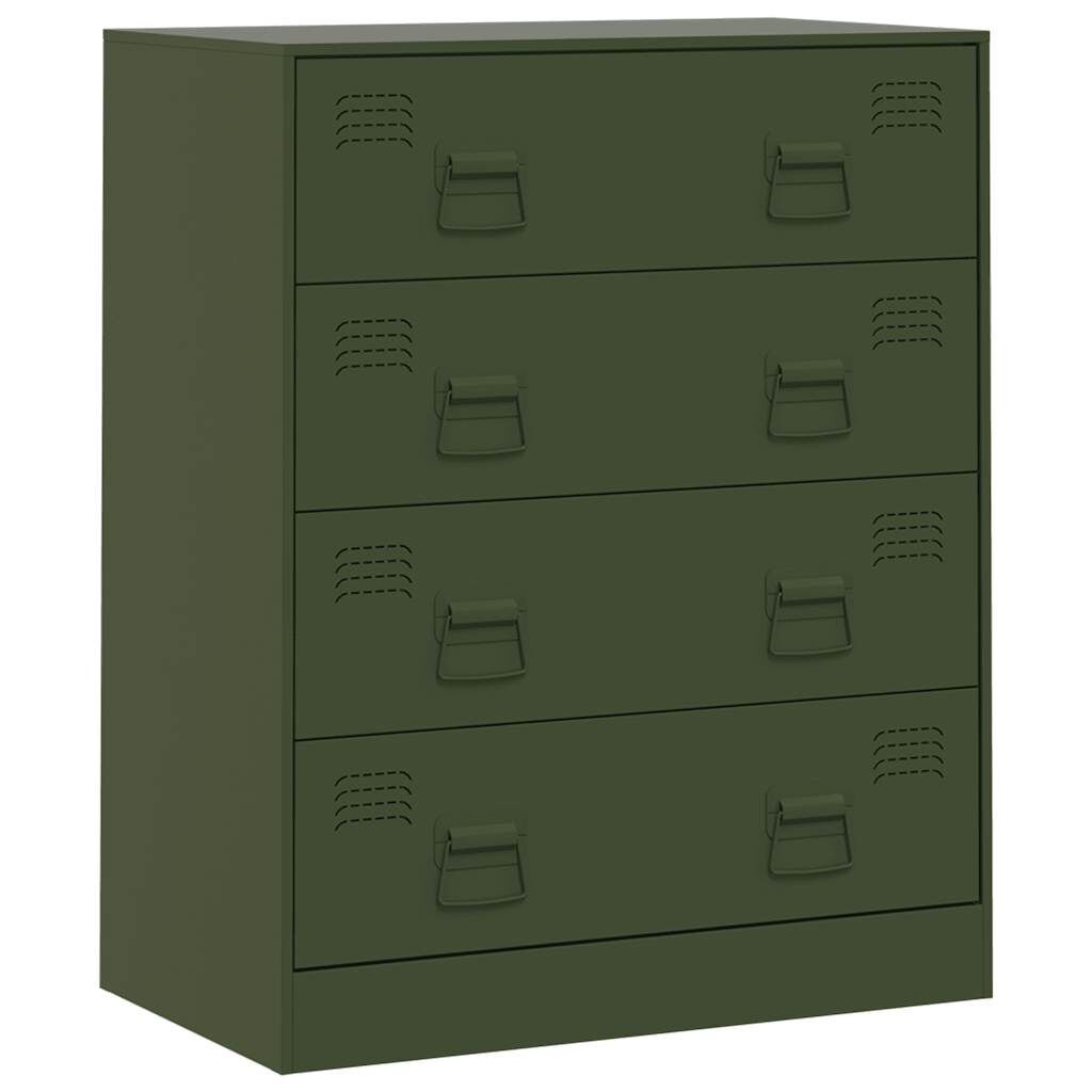 vidaXL Dressoir Olijfgroen 67cm - 60% Korting!