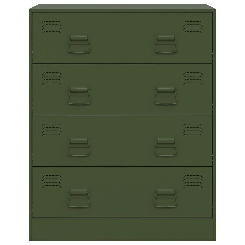 vidaXL Dressoir Olijfgroen 67cm - 60% Korting!