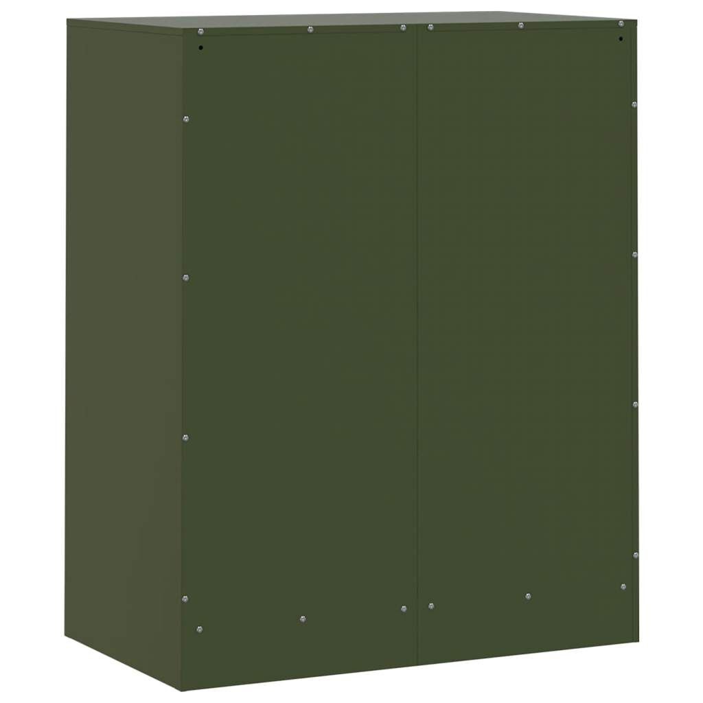 vidaXL Dressoir Olijfgroen 67cm - 60% Korting!