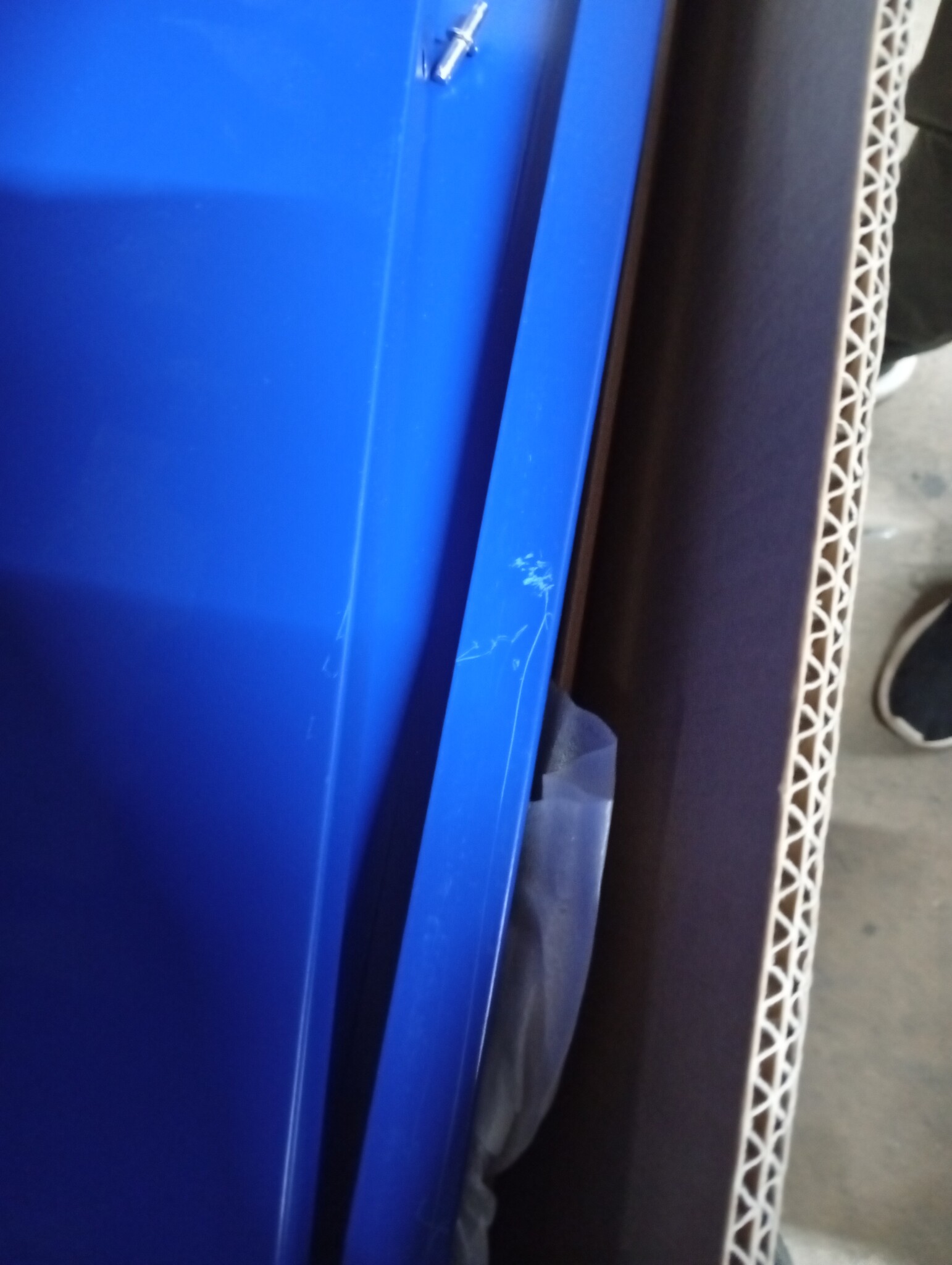 VidaXL Lockerkast Marineblauw - 55% Korting! Krasjes