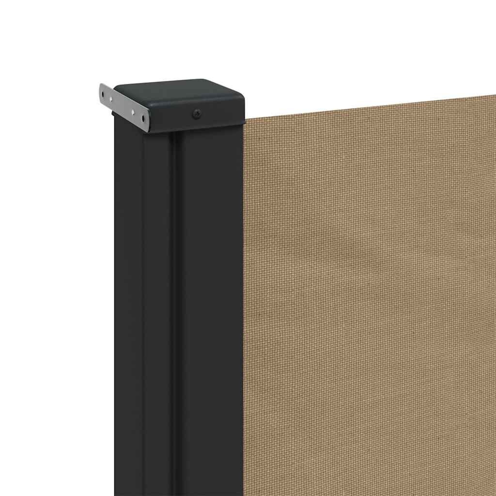 vidaXL Uittrekbaar Windscherm 160x300 cm Taupe - Zo Goed Als Nieuw!