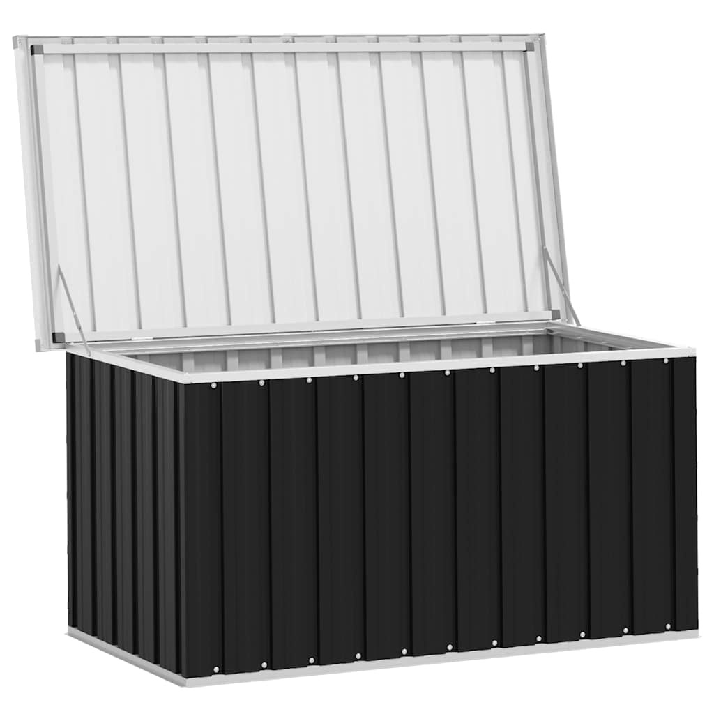 vidaXL Tuinbox 129x67x65 cm antraciet