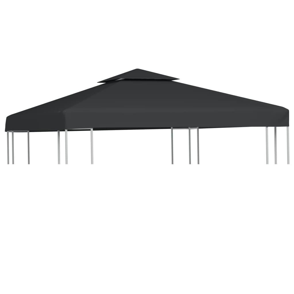 VidaXL Prieel Tentdoek 3x3m Donkergrijs -35%!