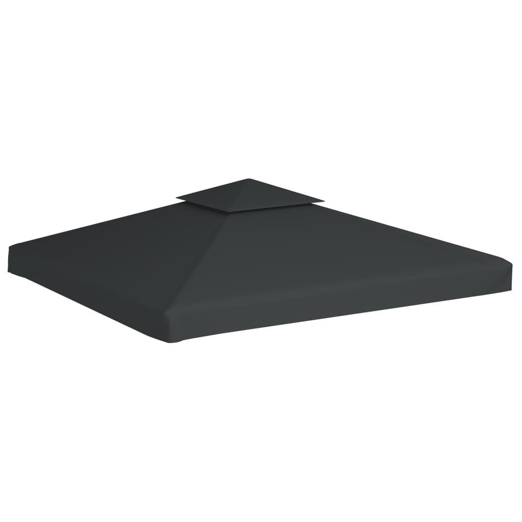 VidaXL Prieel Tentdoek 3x3m Donkergrijs -35%!