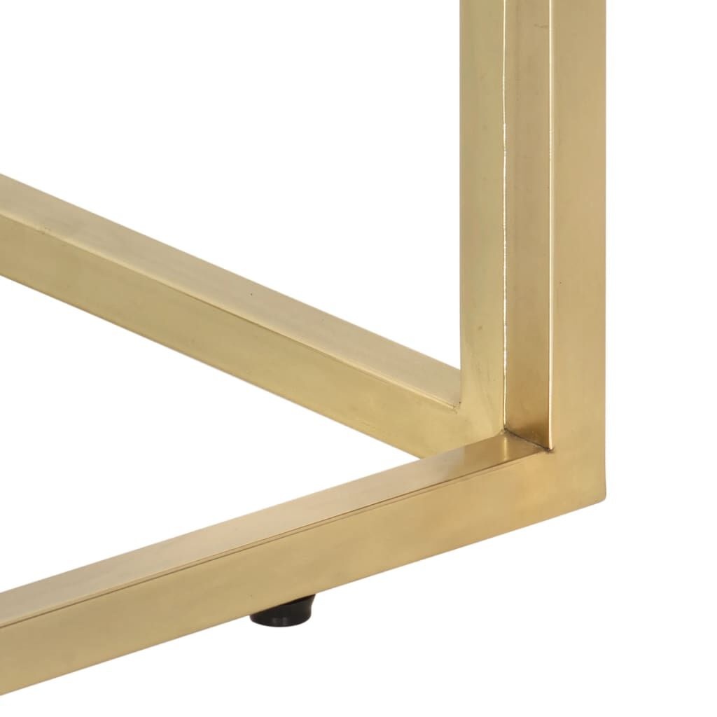 Wandtafel Staal/Hout Goud - 55% Korting! Krasjes
