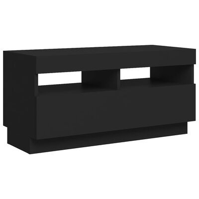 TV Meubel met LED Zwart 80cm - 35% Korting! (Nieuw)