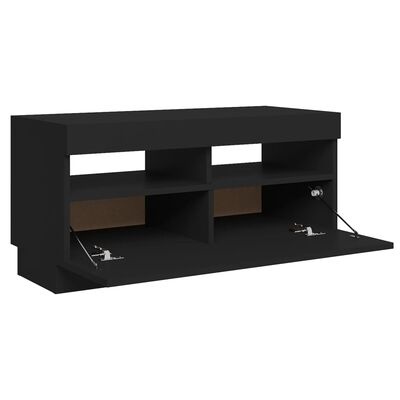 TV Meubel met LED Zwart 80cm - 35% Korting! (Nieuw)