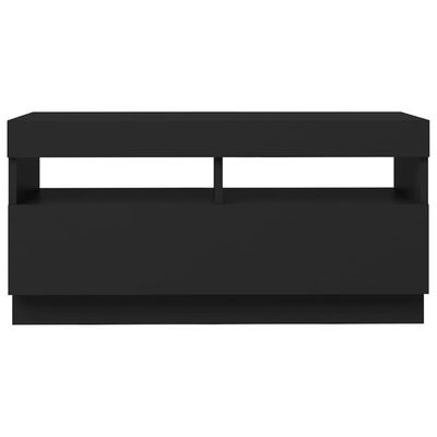 TV Meubel met LED Zwart 80cm - 35% Korting! (Nieuw)