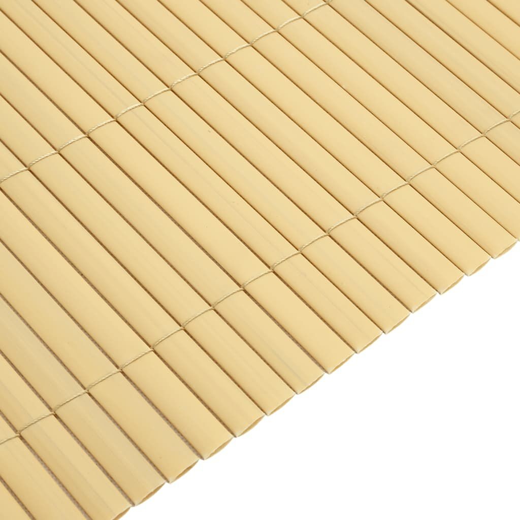 vidaXL Tuinafscheiding Geel 110x400cm - Zo Goed Als Nieuw!
