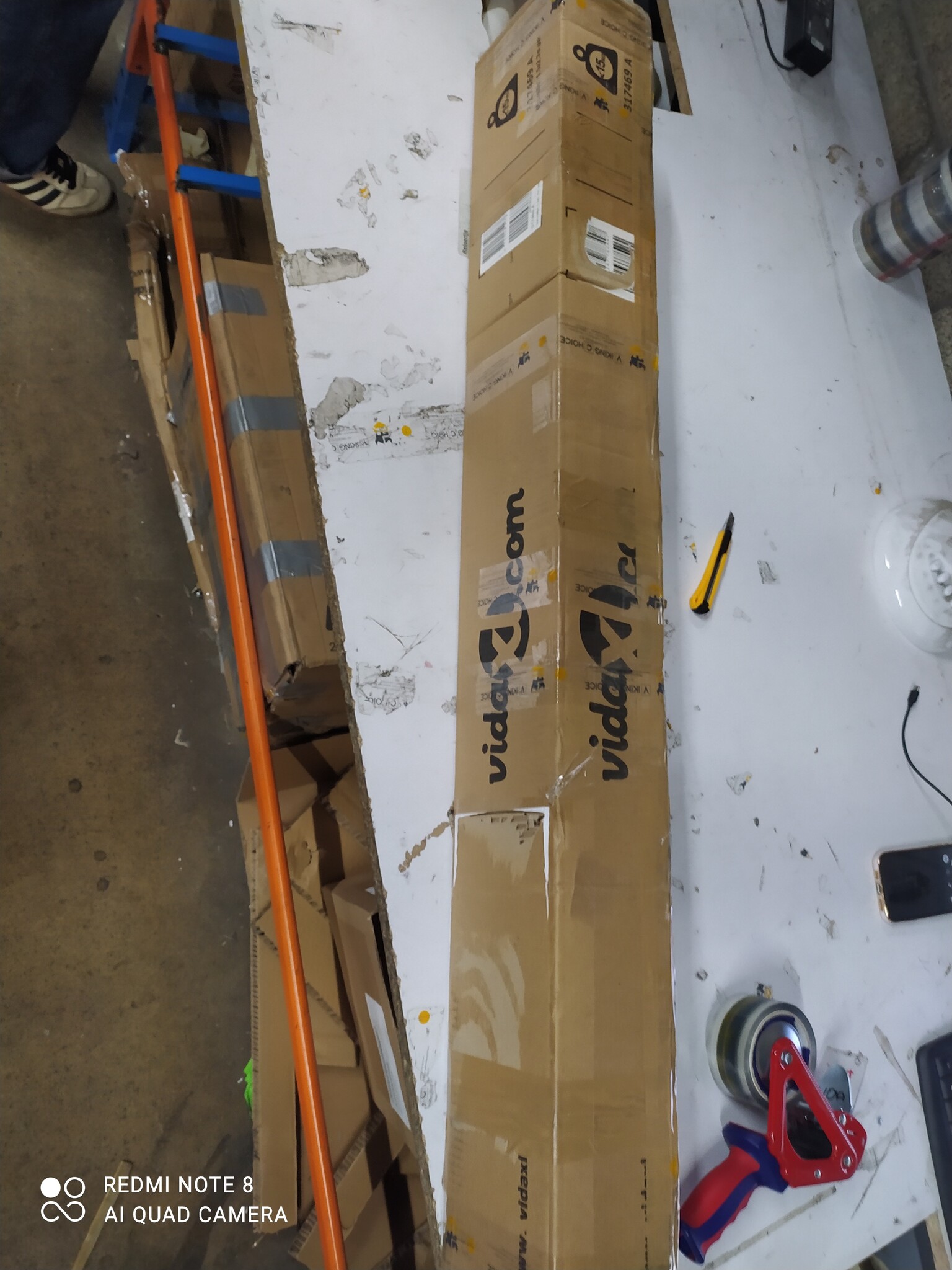 vidaXL Rolgordijn Buiten 150x270 cm Antraciet - Retourdeal!