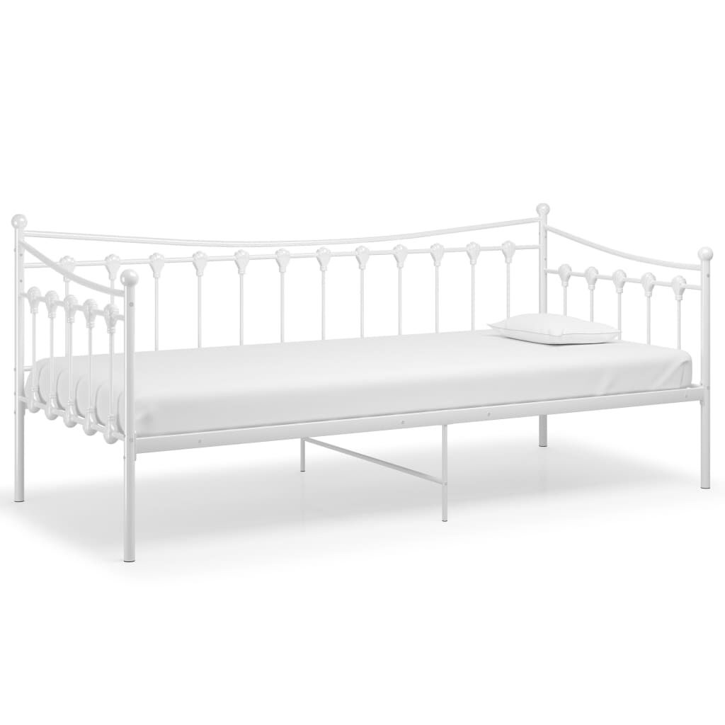 vidaXL Slaapbankframe Wit 90x200 cm - Retourdeal!
