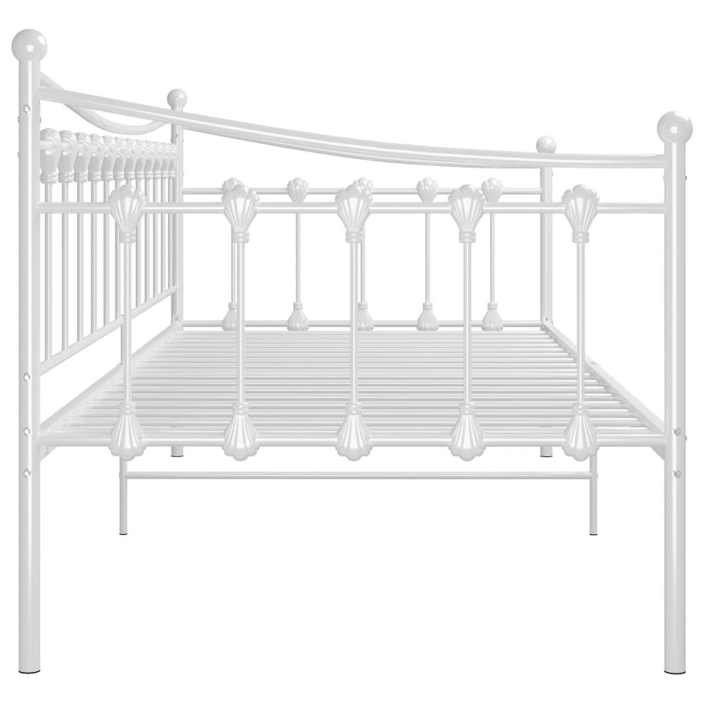 vidaXL Slaapbankframe Wit 90x200 cm - Retourdeal!